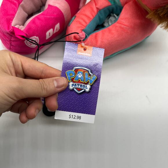 Paw Patrol Toddler Girl Slippers Size 7-8 - Picture 9 of 12